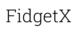 FidgetX - logo